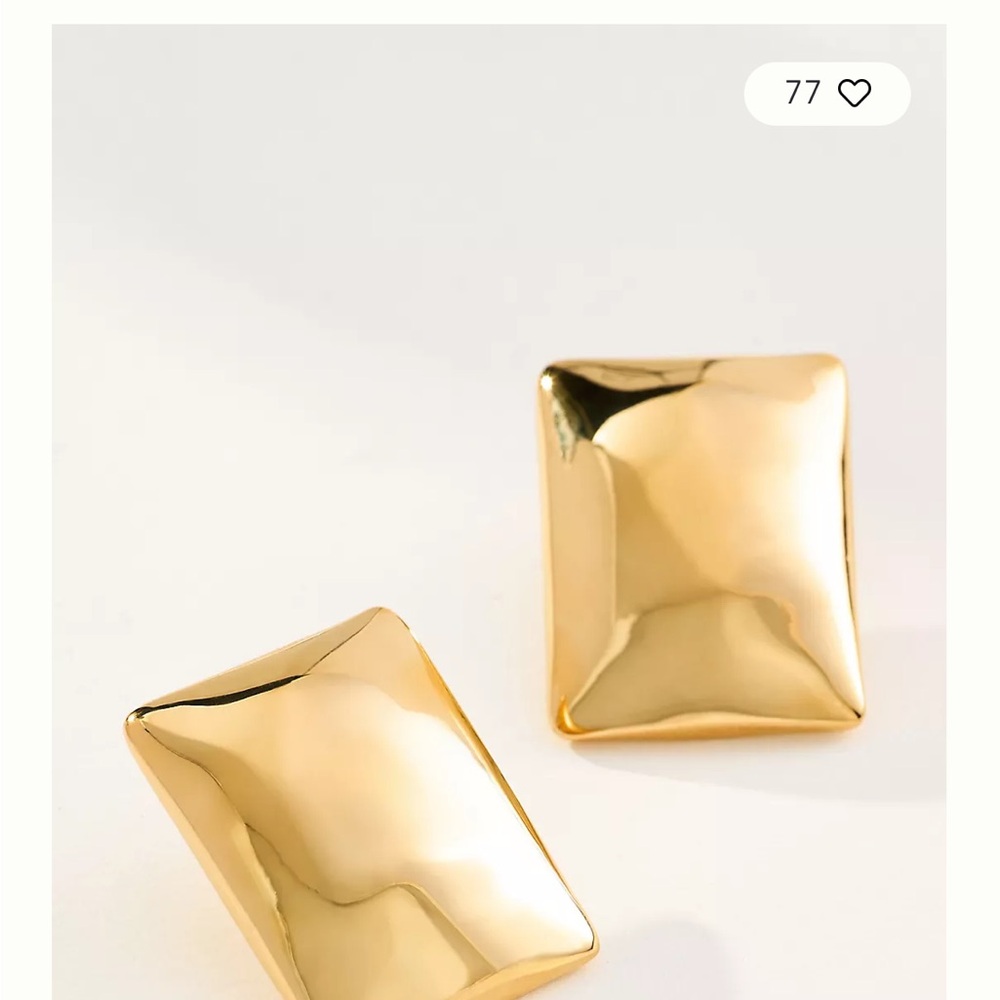 Heaven Mayhem Bar Gold earrings